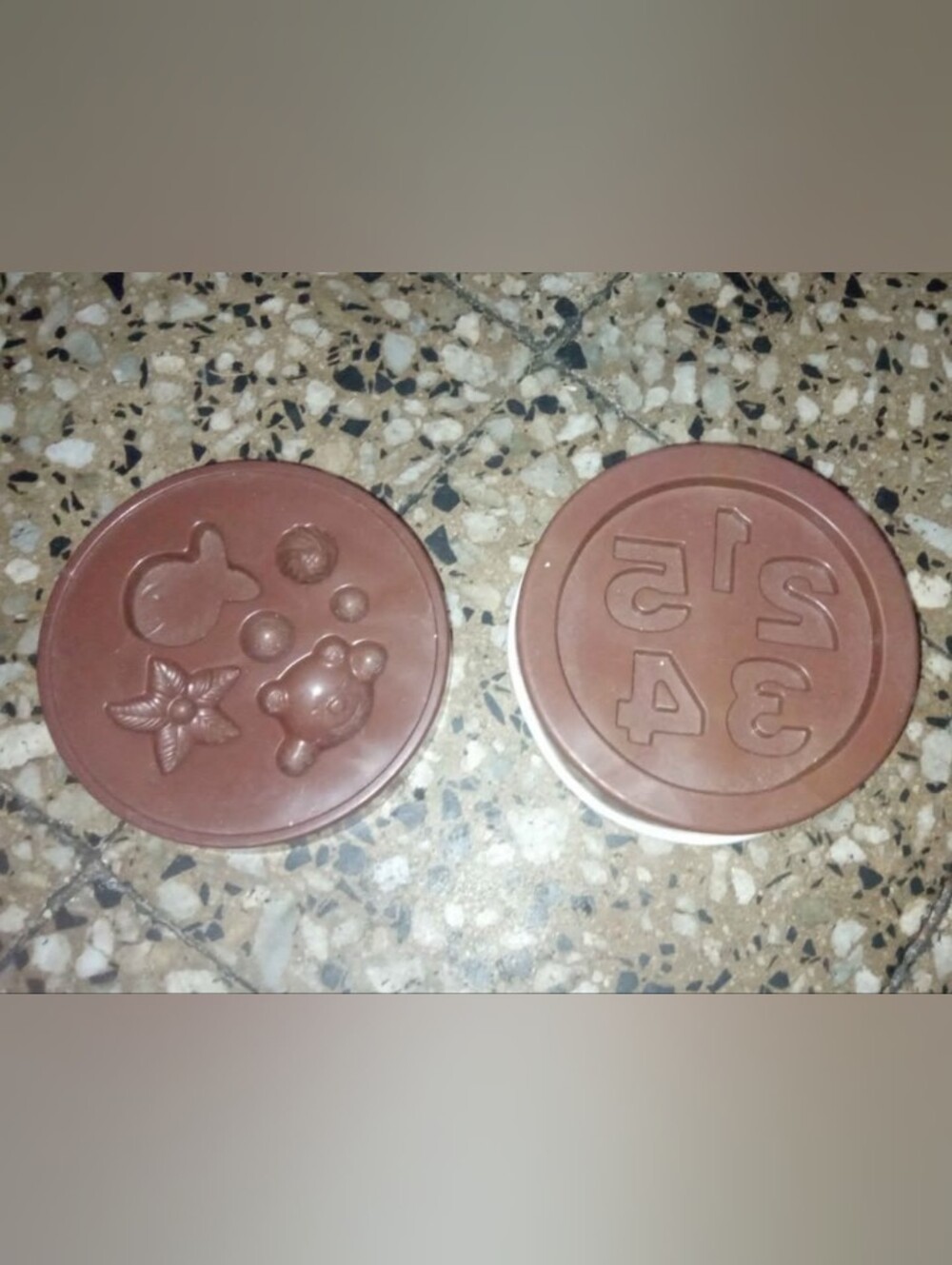 Brown Silicone Mold Set for DIY Crafts and Baking